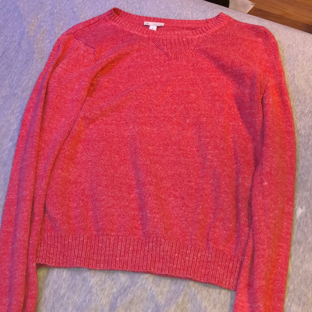 GAP redish pink sweater
